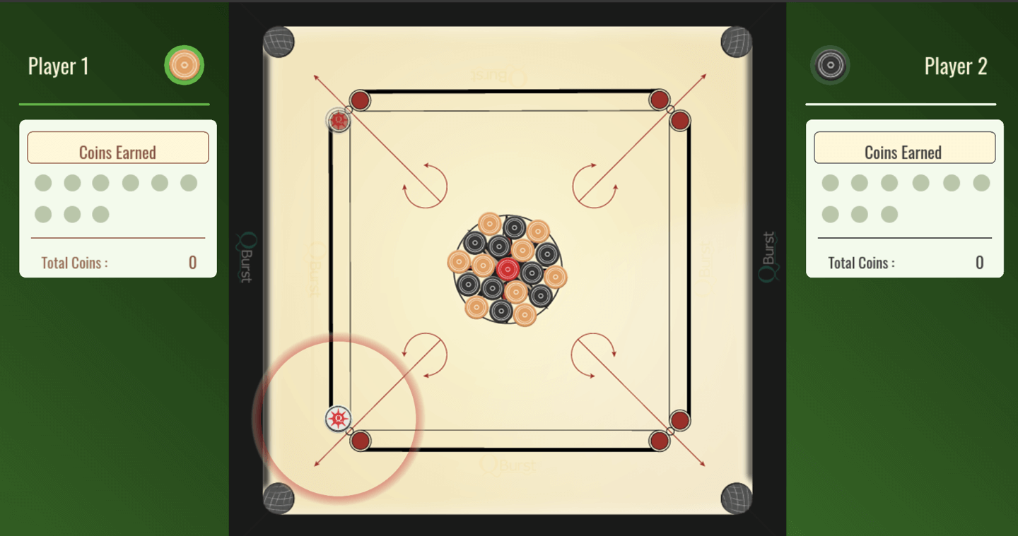 Carrom Board Game Desktop